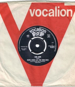 Davie Jones and The King Bees - Liza Jane b/w Louie Louie Go Home