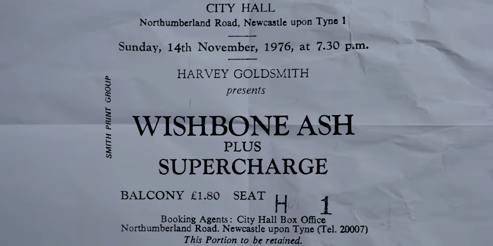 Wishbone Ash, Supercharge & Southern Comfort...