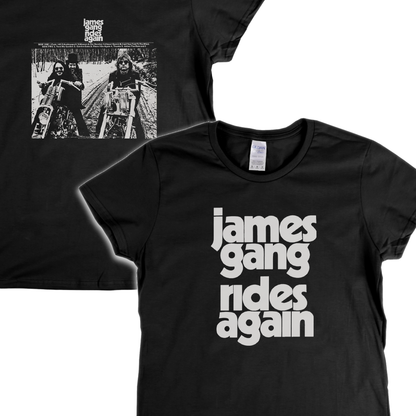 James Gang Rides Again Front And Back Womens T-Shirt