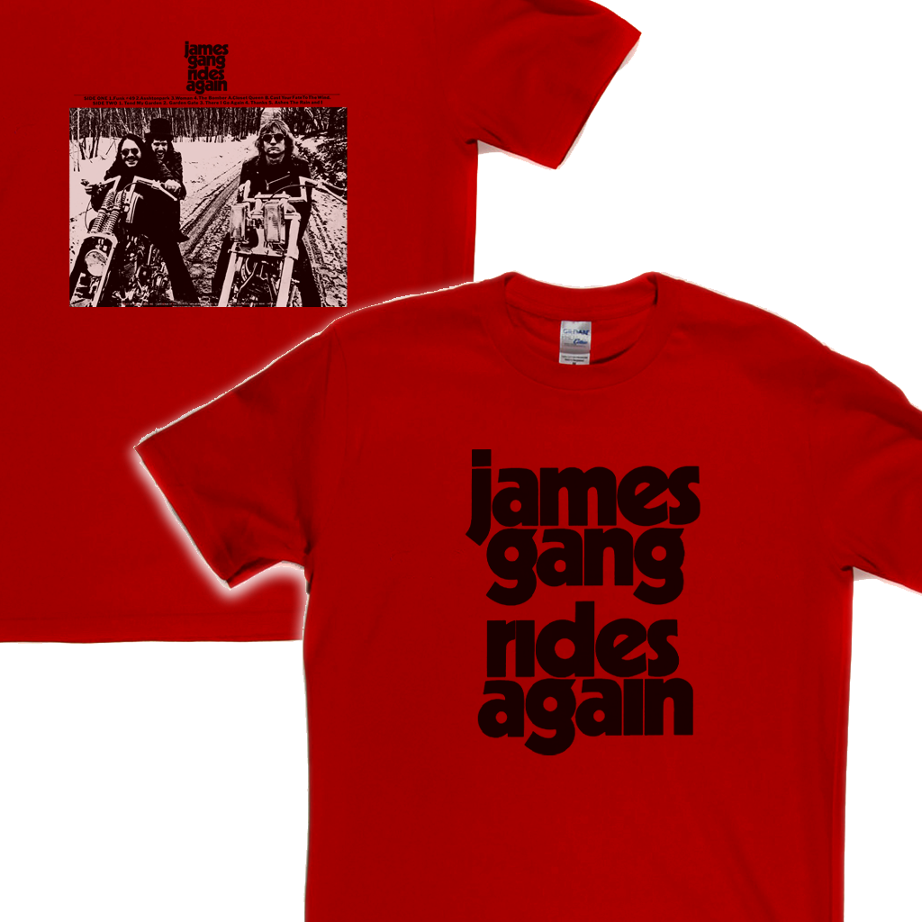 James Gang Rides Again Front And Back T-Shirt