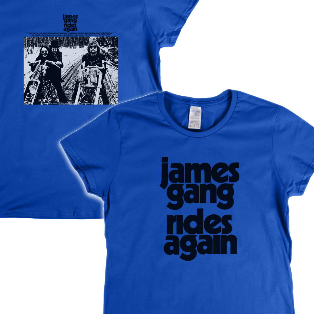 James Gang Rides Again Front And Back Womens T-Shirt