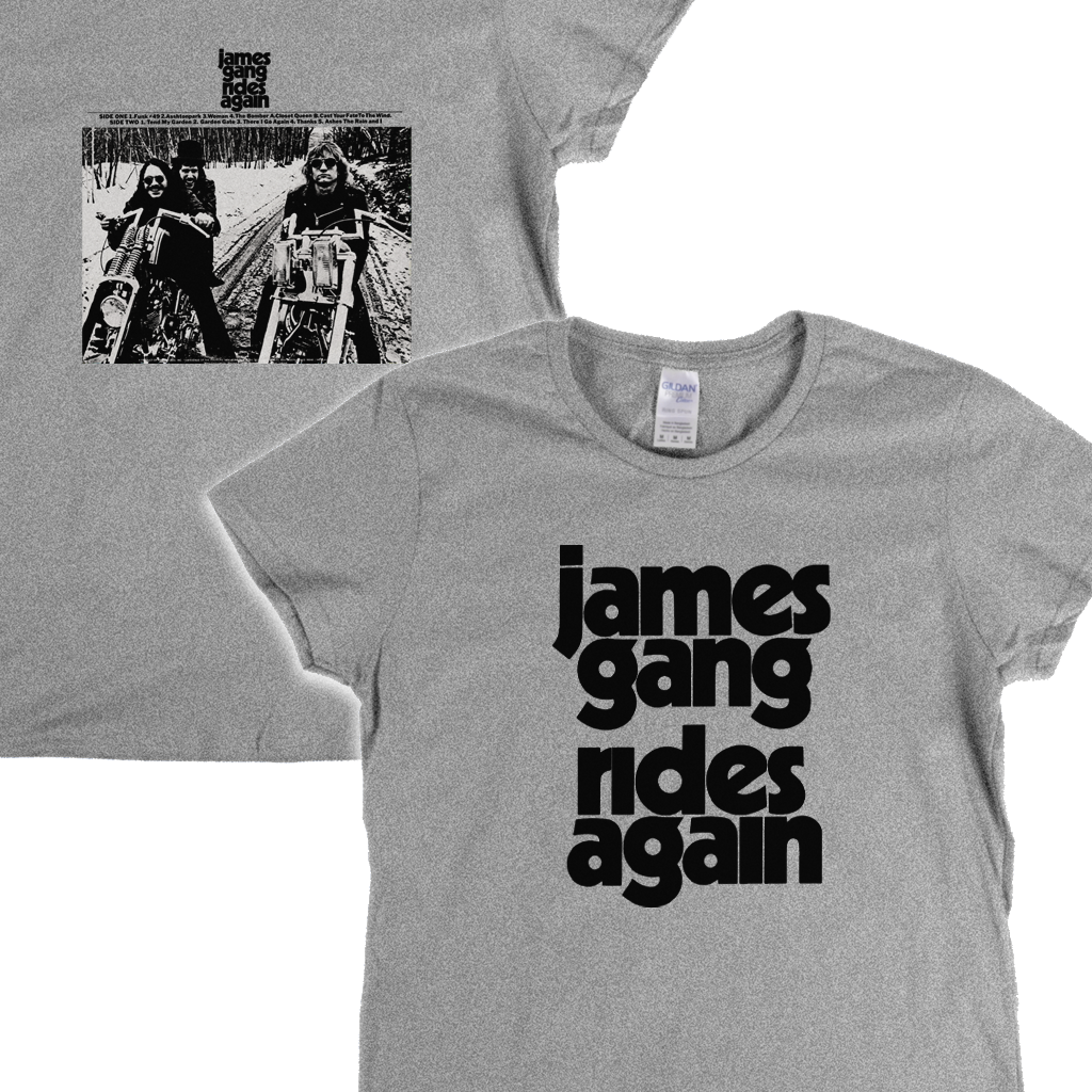 James Gang Rides Again Front And Back Womens T-Shirt