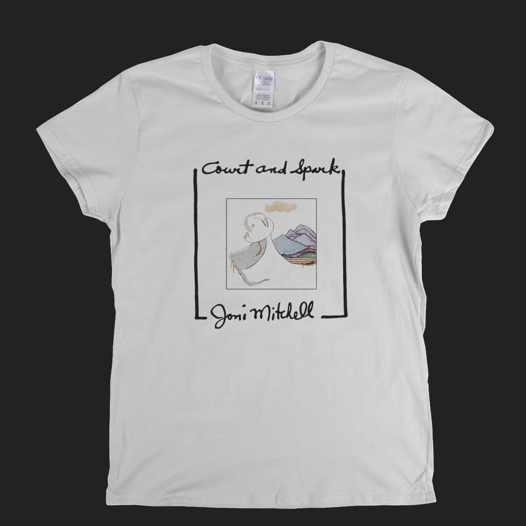 Joni Mitchell Court And Spark Womens T-Shirt