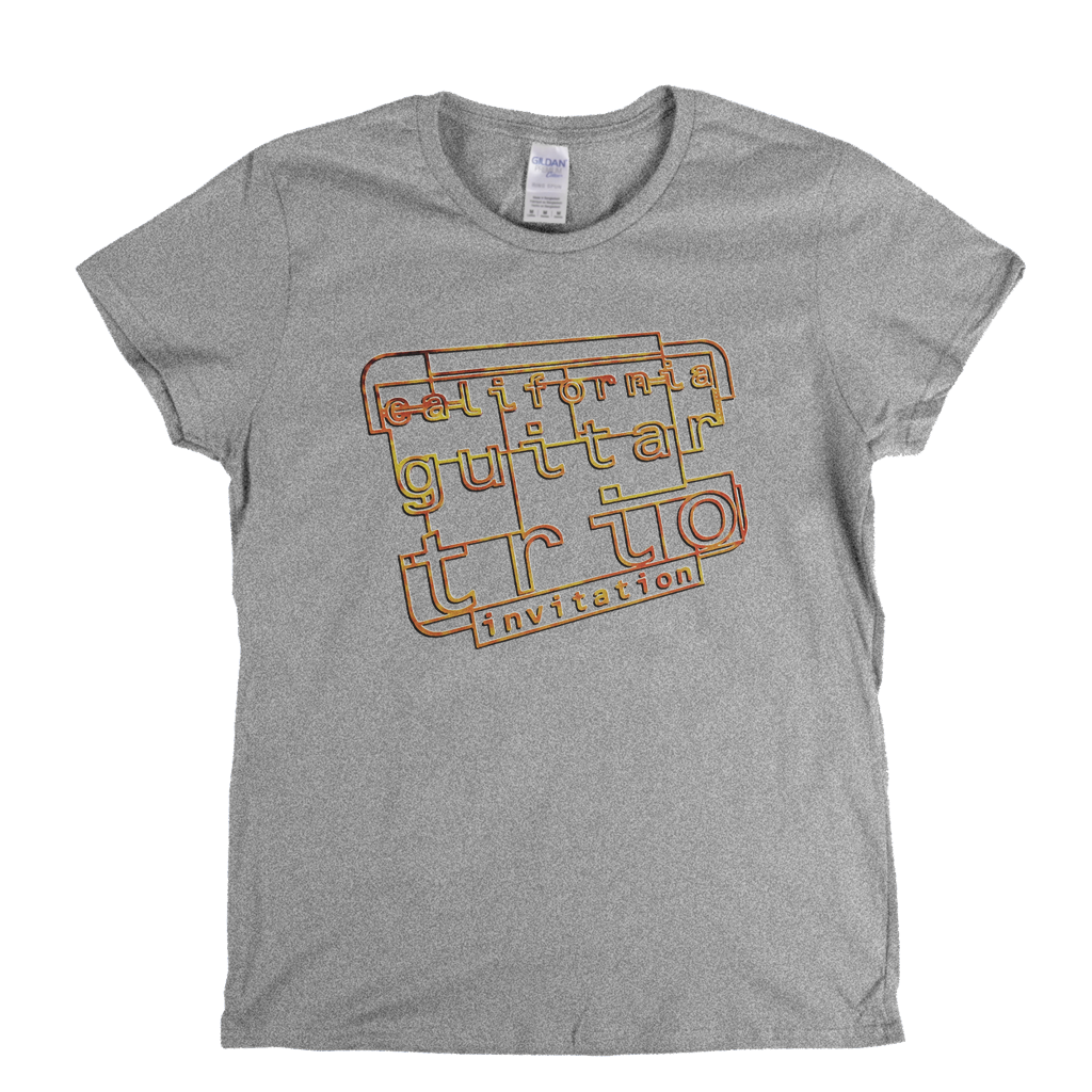 California Guitar Trio Invitation Womens T-Shirt