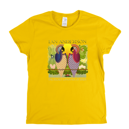 Ian Anderson The Secret Language Of Birds Womens T-Shirt