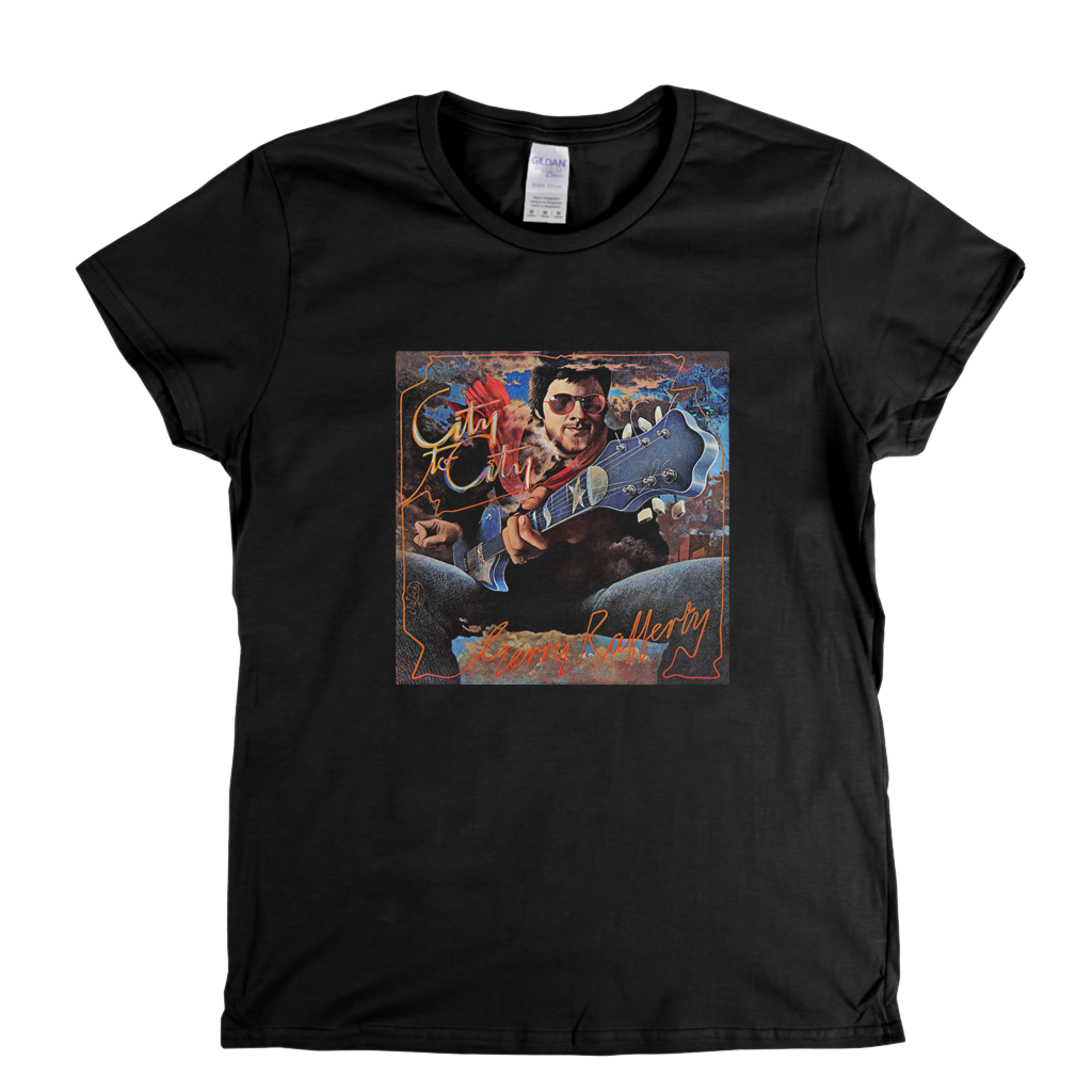 Gerry Rafferty City To City Womens T-Shirt