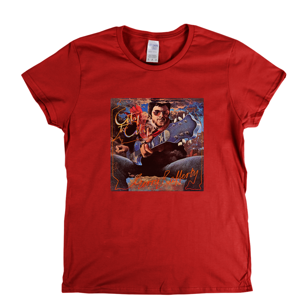 Gerry Rafferty City To City Womens T-Shirt