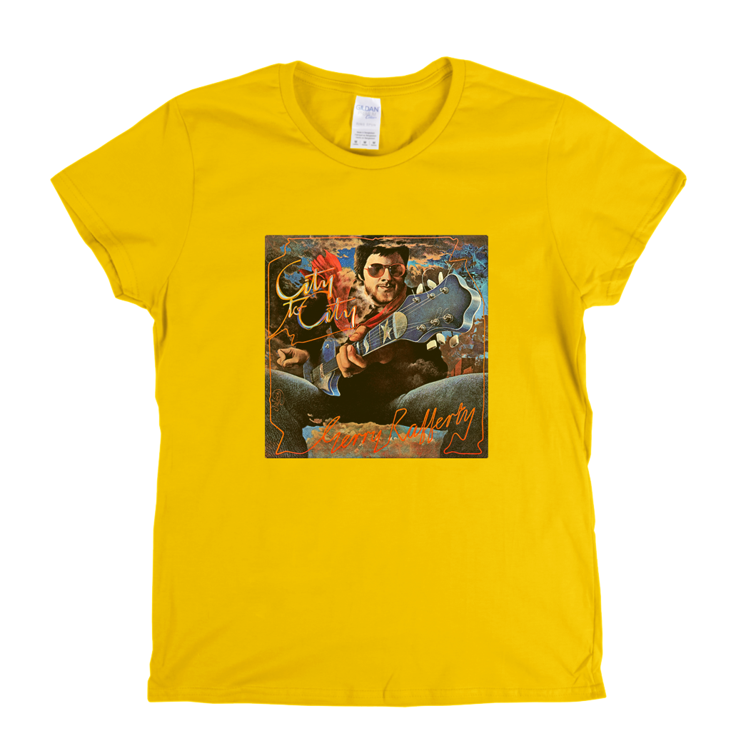 Gerry Rafferty City To City Womens T-Shirt