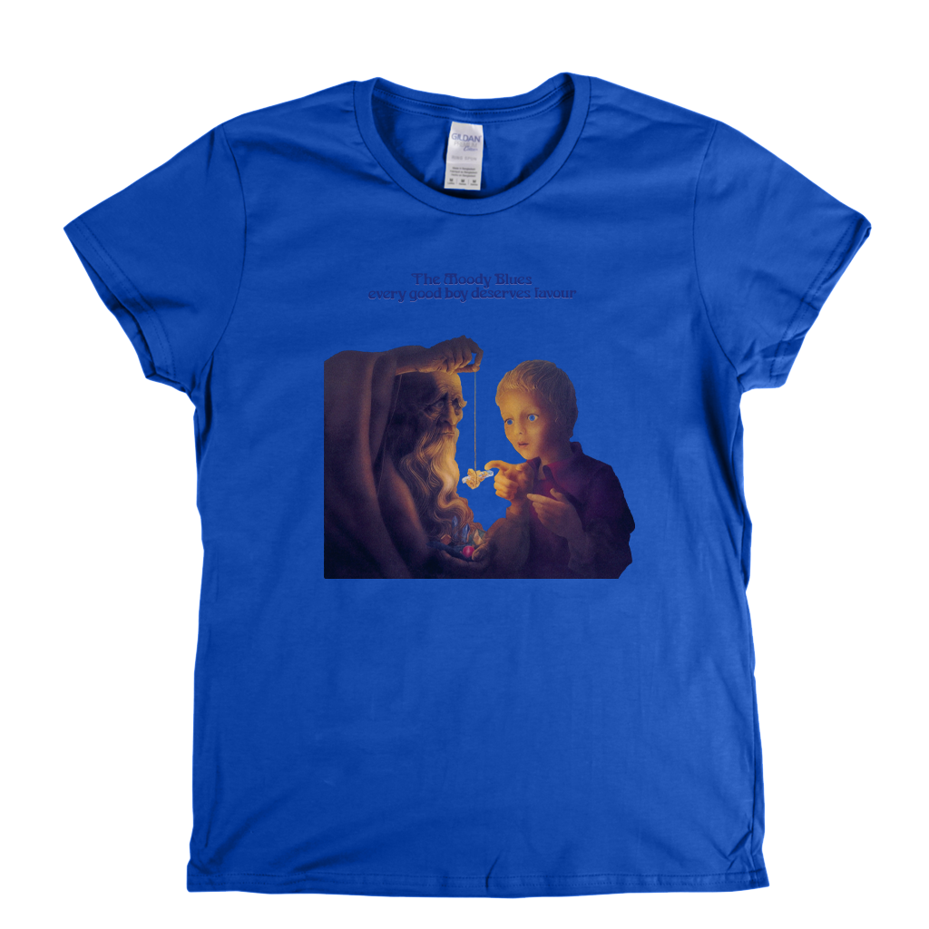 Moody Blues Every Good Boy Deserves Favour Womens T-Shirt