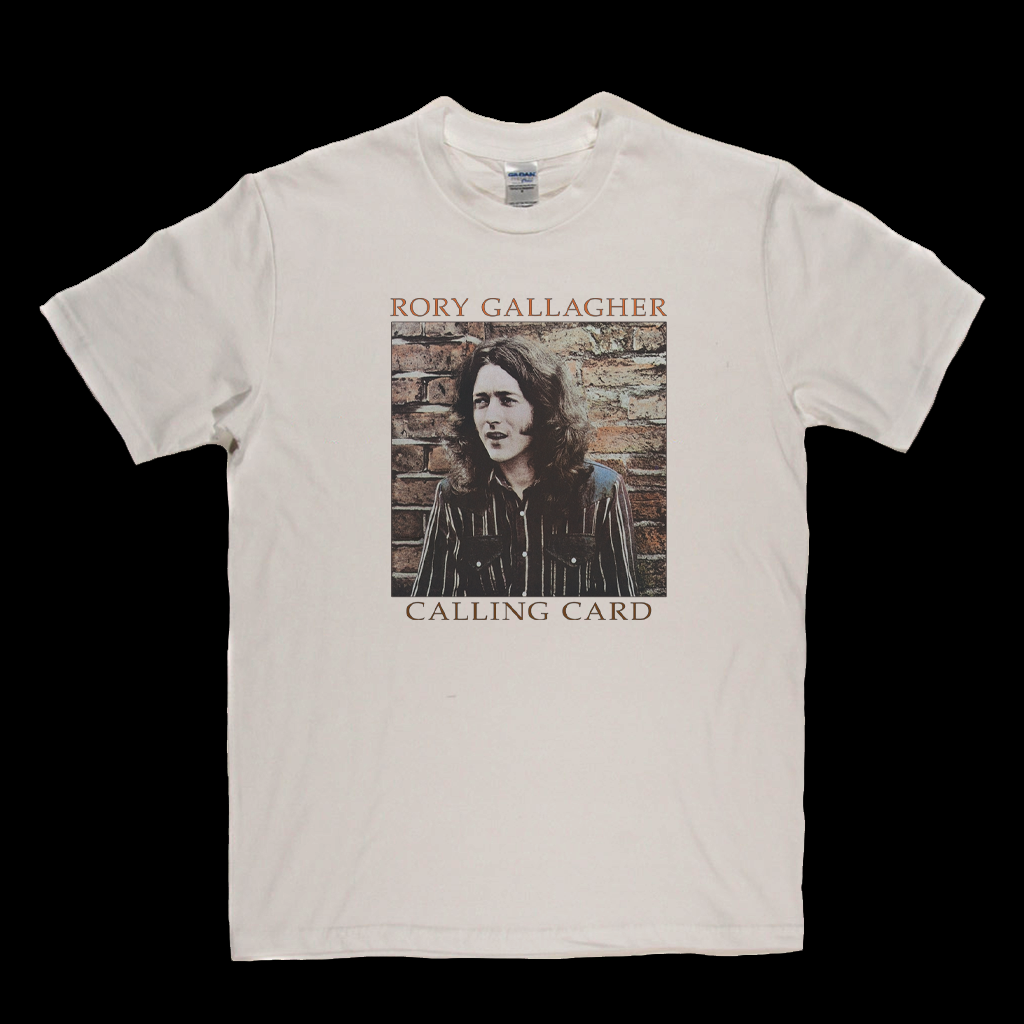 Rory Gallagher Calling Card T-Shirt