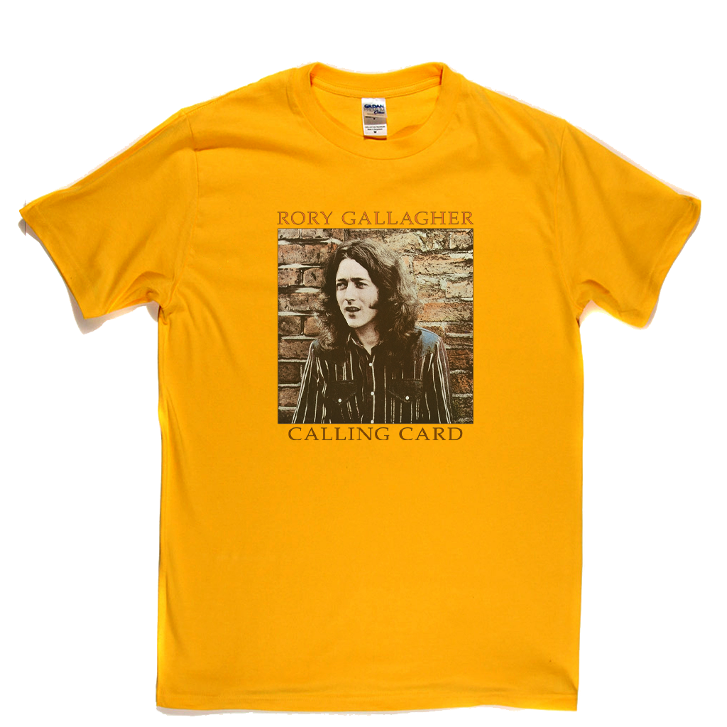 Rory Gallagher Calling Card T-Shirt