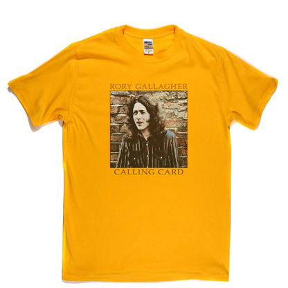 Rory Gallagher Calling Card T-Shirt