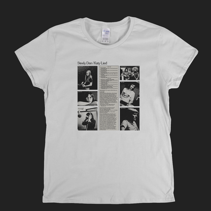 Steely Dan Katy Lied Back Cover Womens T-Shirt