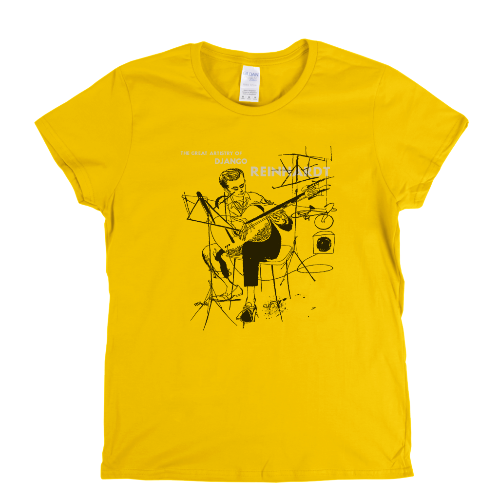 Django Reinhardt The Artistry Of Womens T-Shirt