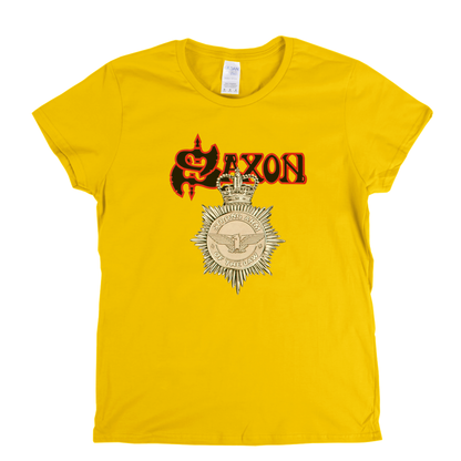 Saxon Strong Arm Of The Law Womens T-Shirt