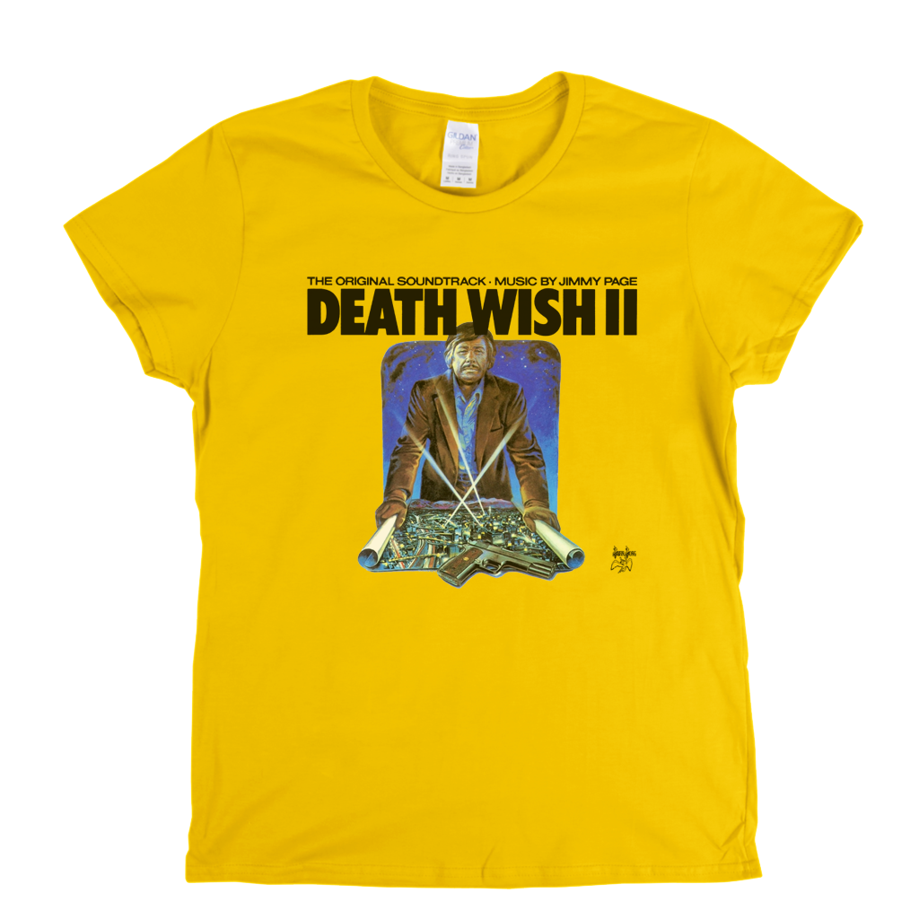 Jimmy Page Death Wish II Womens T-Shirt