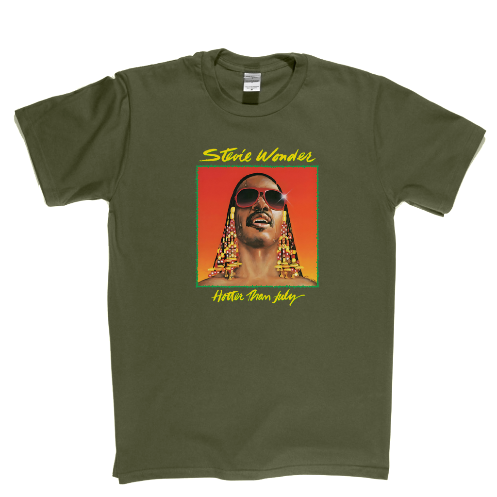 Stevie Wonder Hotter Than July T-Shirt