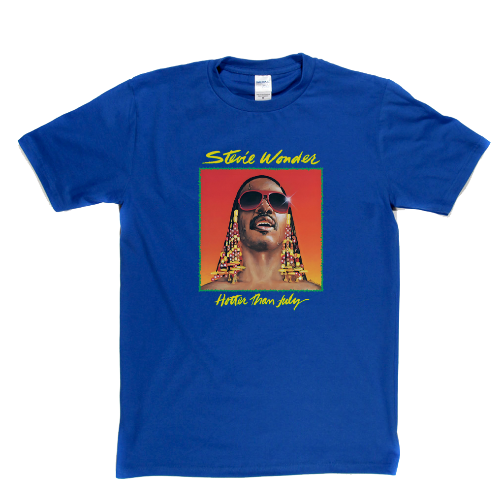 Stevie Wonder Hotter Than July T-Shirt