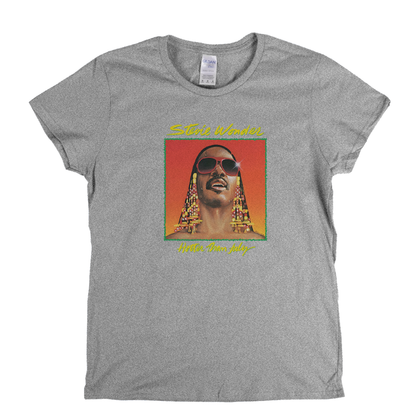 Stevie Wonder Hotter Than July Womens T-Shirt