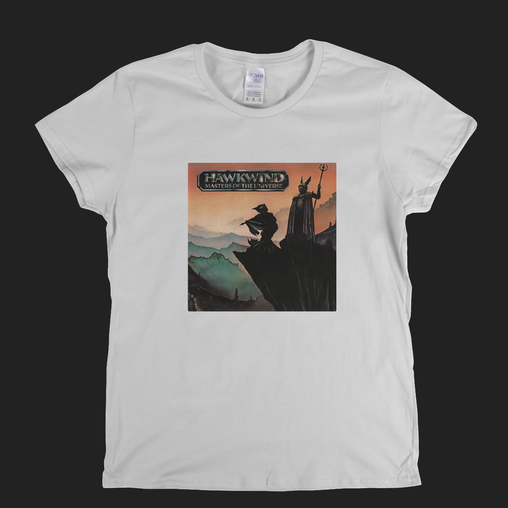 Hawkwind Masters Of The Universe Womens T-Shirt