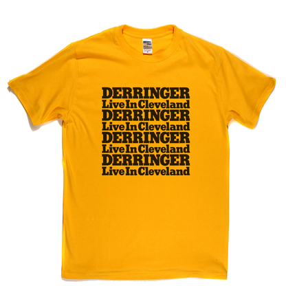 Derringer Live In Cleveland T-Shirt