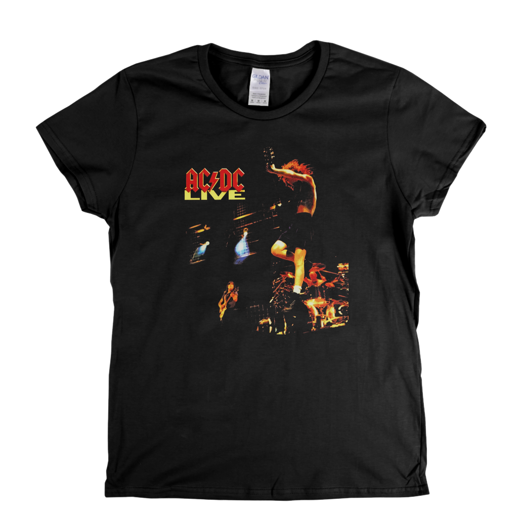 ACDC Live Album Womens T-Shirt