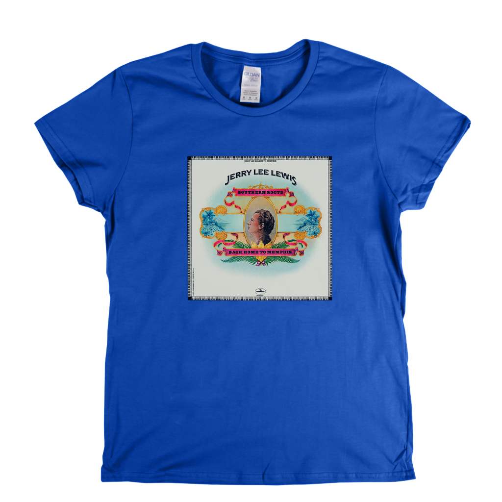 Jerry Lee Lewis Southern Roots Womens T-Shirt