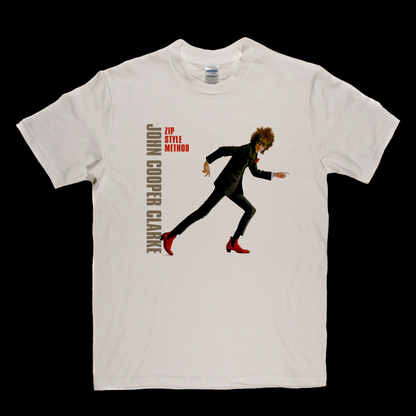 John Cooper Clarke Zip Style Method T-Shirt