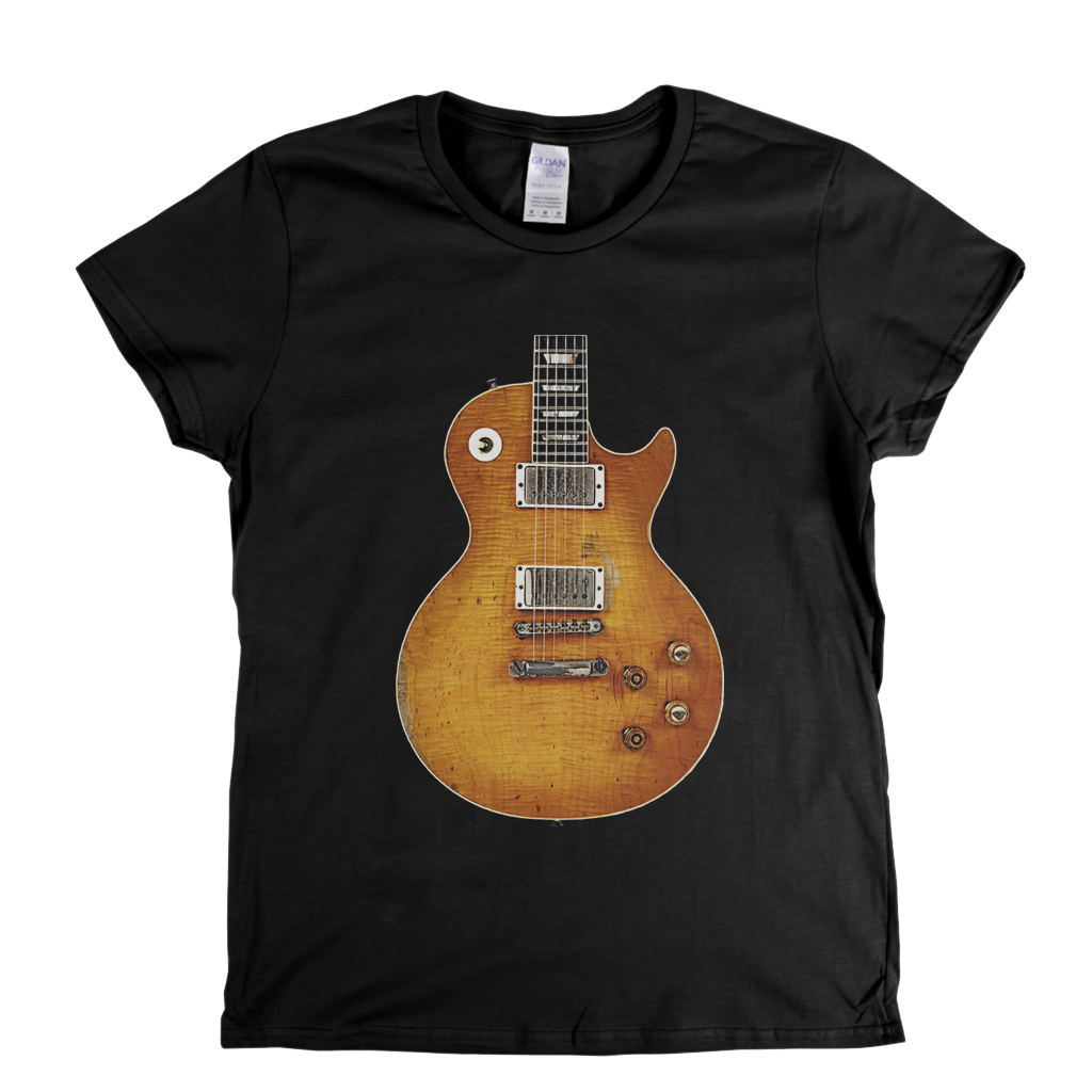 Peter Green Gary Moore 1959 Gibson Les Paul Standard Womens T-Shirt