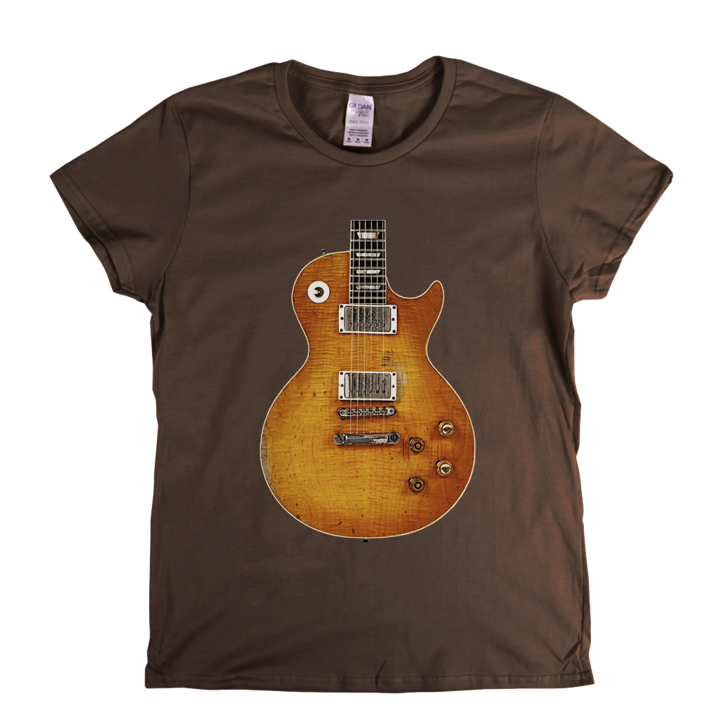 Peter Green Gary Moore 1959 Gibson Les Paul Standard Womens T-Shirt