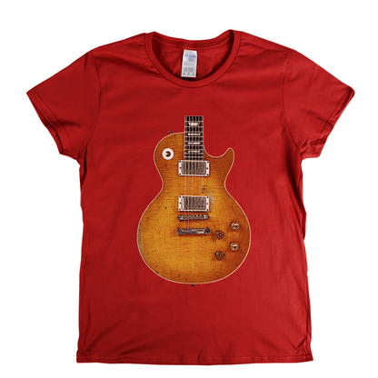 Peter Green Gary Moore 1959 Gibson Les Paul Standard Womens T-Shirt