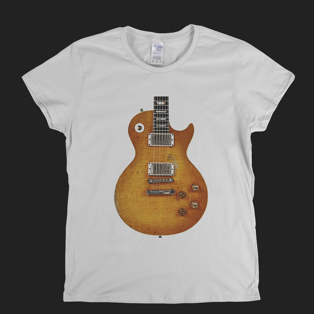 Peter Green Gary Moore 1959 Gibson Les Paul Standard Womens T-Shirt