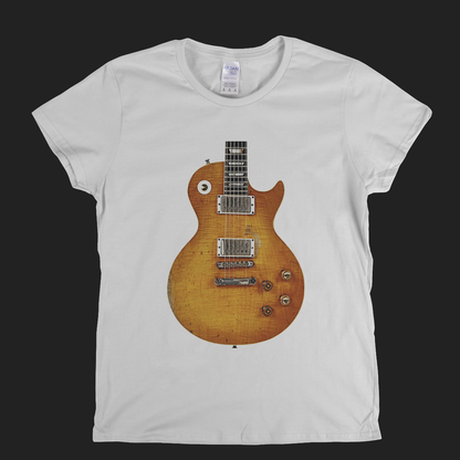 Peter Green Gary Moore 1959 Gibson Les Paul Standard Womens T-Shirt