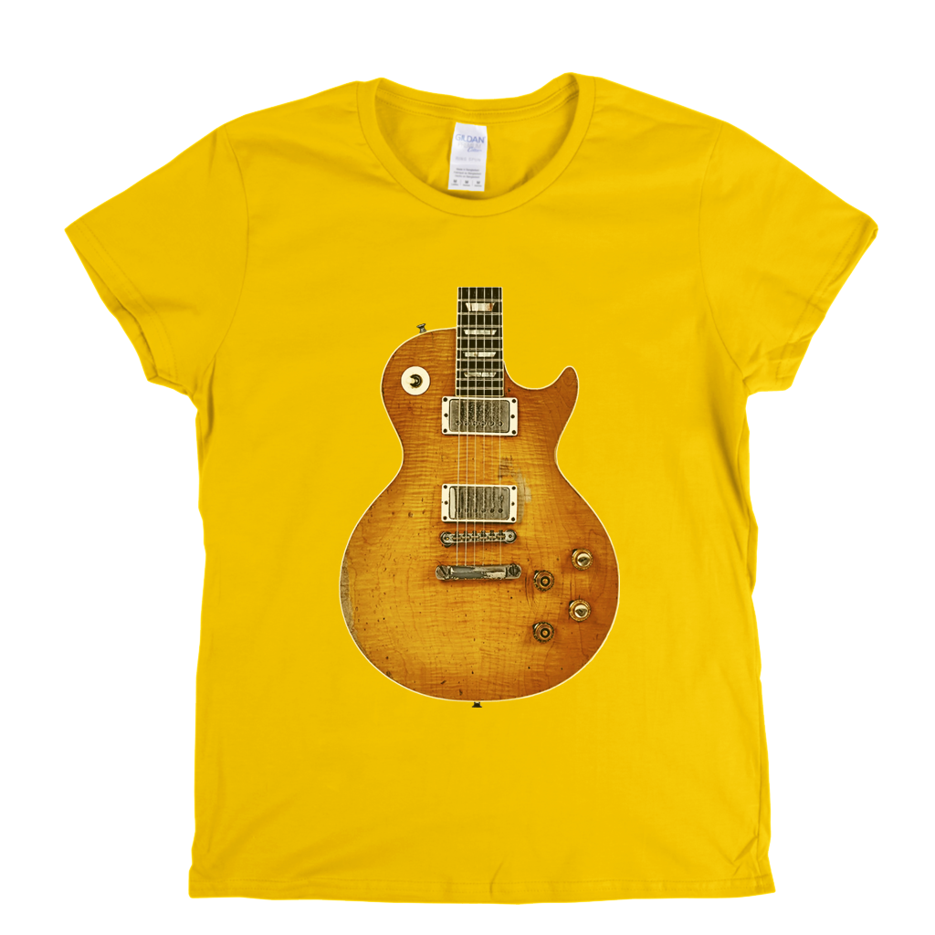 Peter Green Gary Moore 1959 Gibson Les Paul Standard Womens T-Shirt