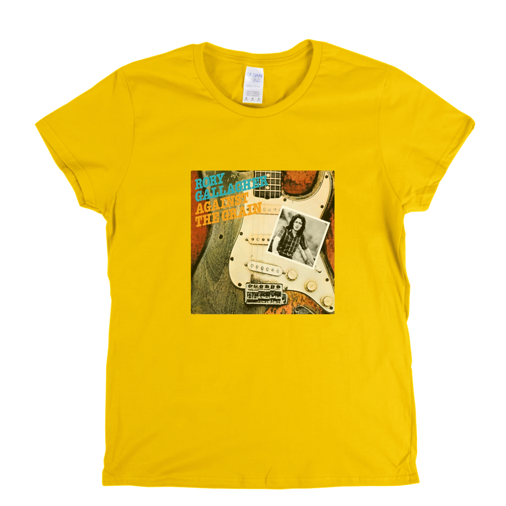 Rory Gallagher Against The Grain Womens T-Shirt