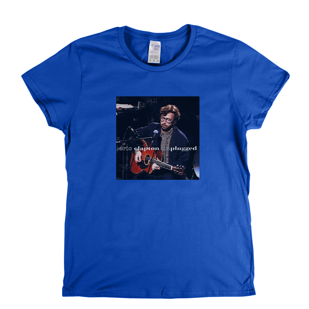 Eric Clapton Unplugged Womens T-Shirt