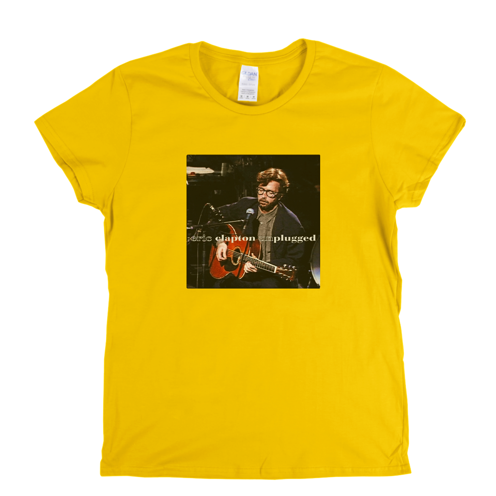 Eric Clapton Unplugged Womens T-Shirt