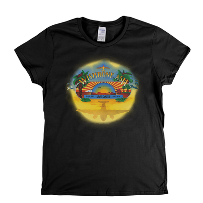 Wishbone Ash Live Dates Front Womens T-Shirt