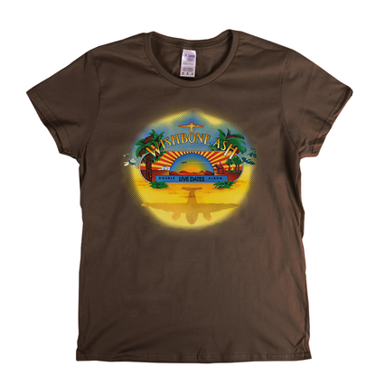 Wishbone Ash Live Dates Front Womens T-Shirt