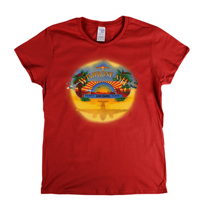 Wishbone Ash Live Dates Front Womens T-Shirt