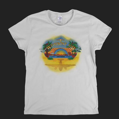 Wishbone Ash Live Dates Front Womens T-Shirt