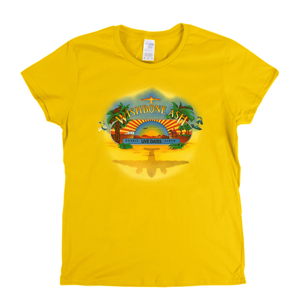 Wishbone Ash Live Dates Front Womens T-Shirt