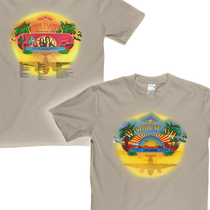 Wishbone Ash Live Dates Front And Back T-Shirt