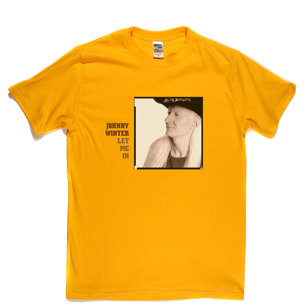 Johnny Winter Let Me In T-Shirt