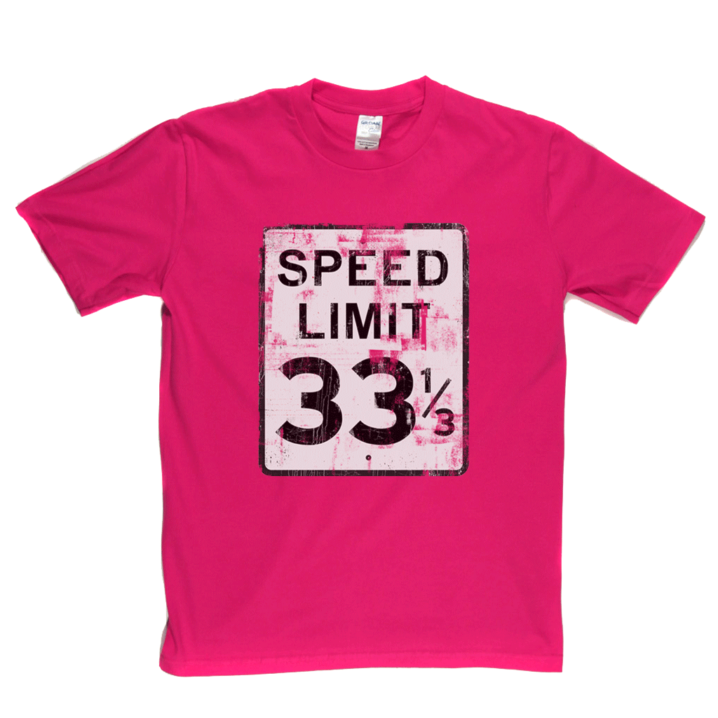 Speed Limit 33 1/3 USA T-Shirt