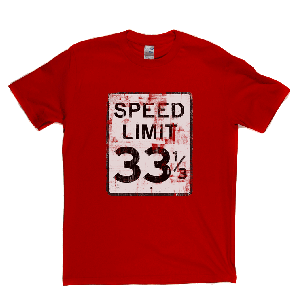 Speed Limit 33 1/3 USA T-Shirt