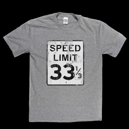 Speed Limit 33 1/3 USA T-Shirt