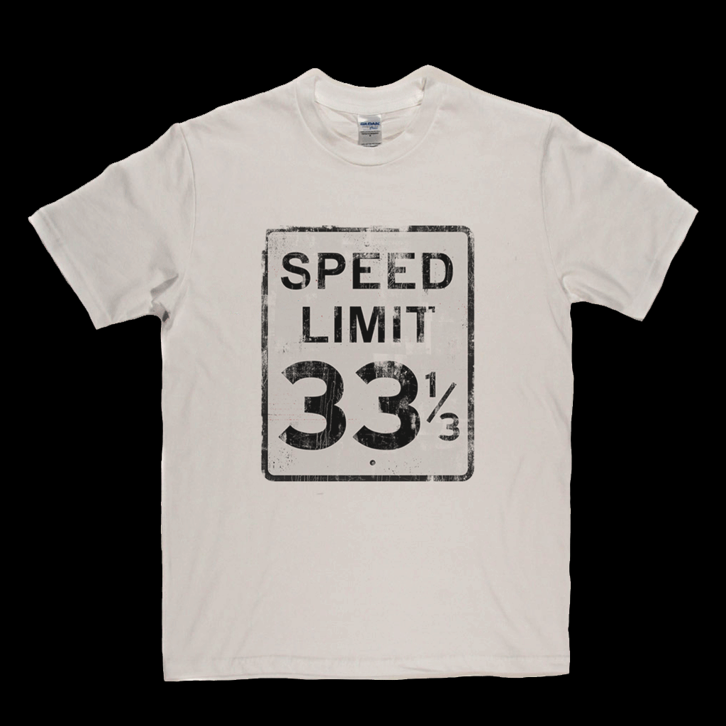 Speed Limit 33 1/3 USA T-Shirt