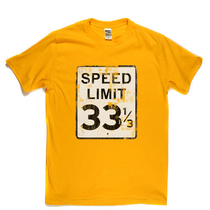 Speed Limit 33 1/3 USA T-Shirt