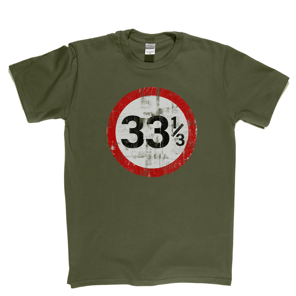 Speed Limit 33 1/3 UK T-Shirt